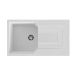 Blackstone GİZA 100X50 Cm Beyaz Granit Evye