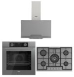 Ferre Fryart Gri Set (D065 Gri Davlumbaz -ED038 Gri Ocak- XE63CPR Fryart Gri Fırın)