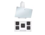 Franke İkili 90 cm Beyaz Ankastre Set FHNS 905 FPJ 915 WH A Davlumbaz