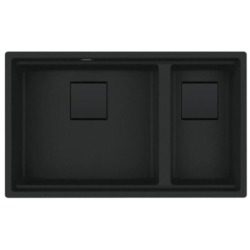 Franke KNG 120 MATT BLACK Granit Evye