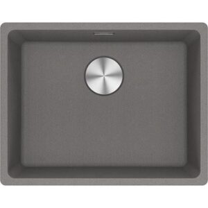 BLACKSTONE PETRA 50X40 CM SİYAH TEZGAHALTI GRANİT EVYE