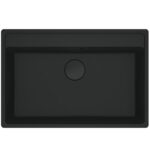 Franke MRG 610-72 MATT BLACK Tezgahüstü Evye