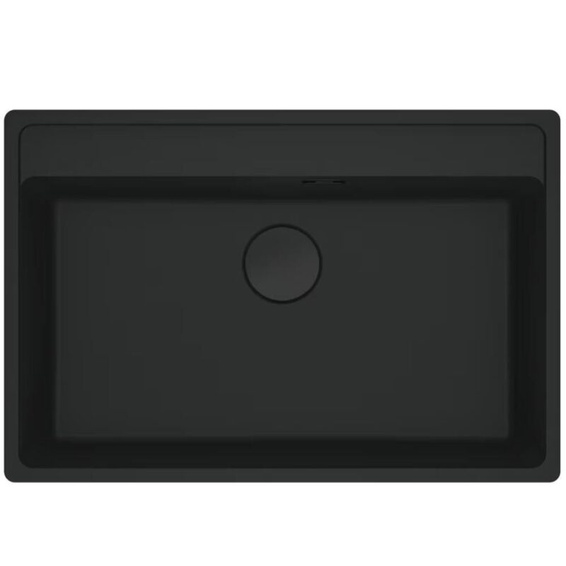 Franke MRG 610-72 MATT BLACK Tezgahüstü Evye