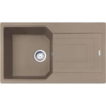Teka CLİFF 60 B TQ 1,5 Gözlü Onyx Black Granit Evye