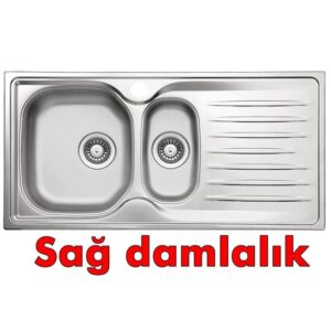Teka Centroval Paslanmaz Çelik Evye