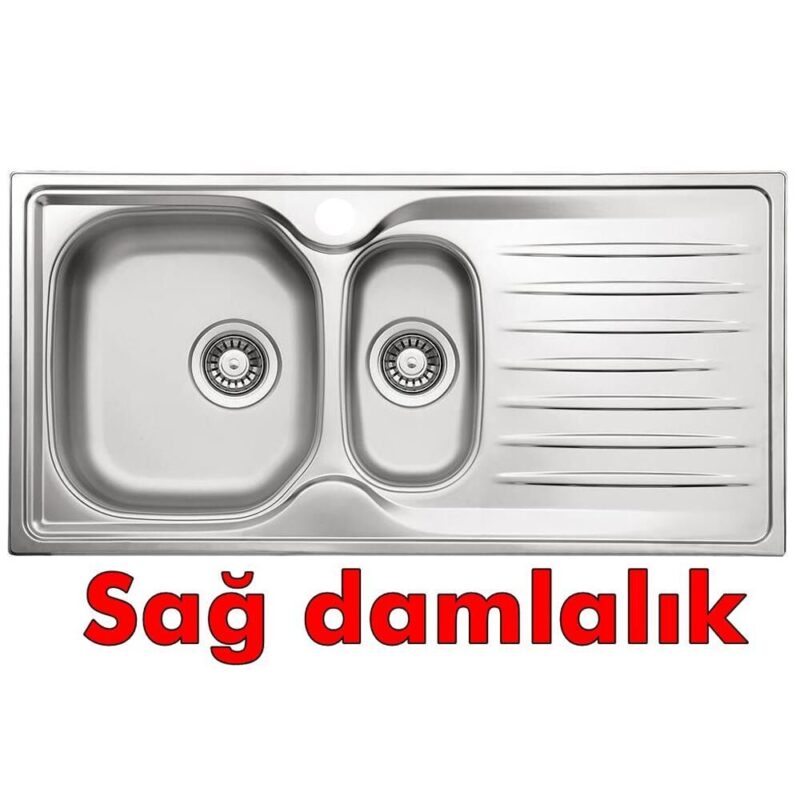 Teka Centroval Paslanmaz Çelik Evye